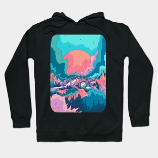 Grassland bridge Hoodie